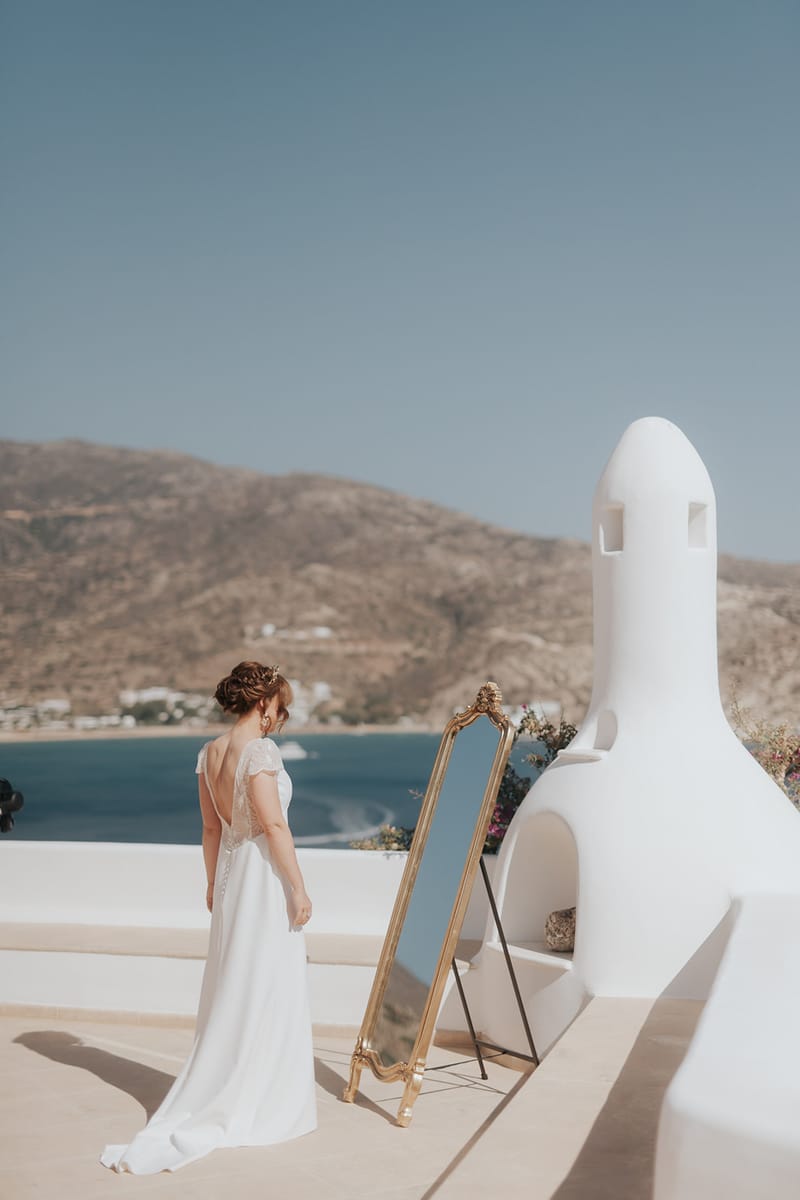 Solene & Vincent Wedding in Ios Island