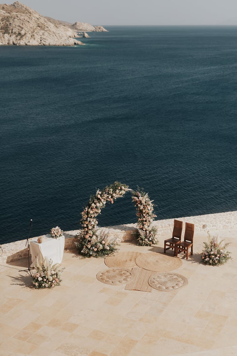 Solene & Vincent Wedding in Ios Island