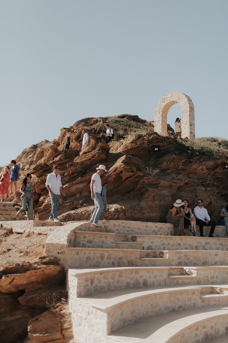 Solene & Vincent Wedding in Ios Island
