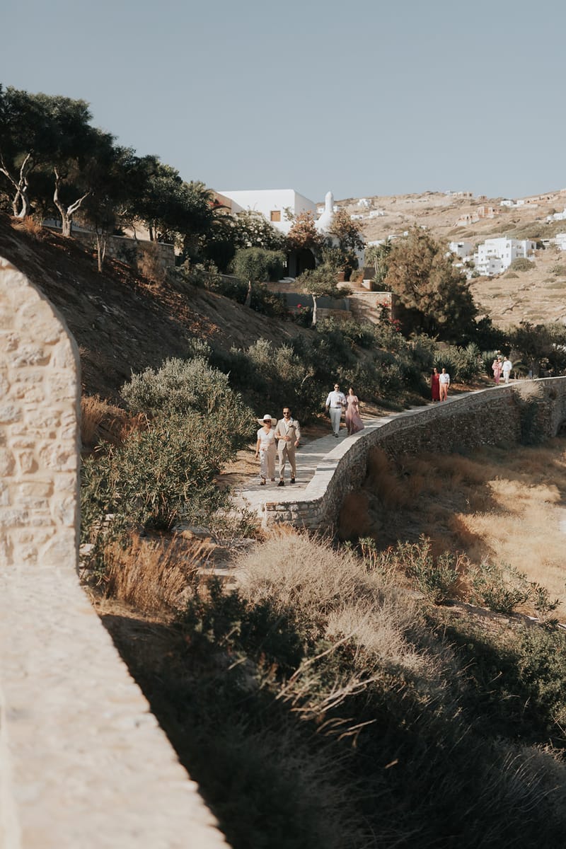 Solene & Vincent Wedding in Ios Island