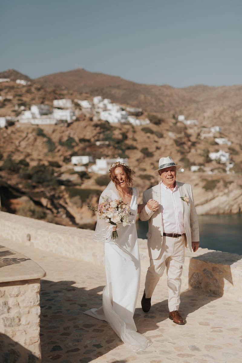 Solene & Vincent Wedding in Ios Island