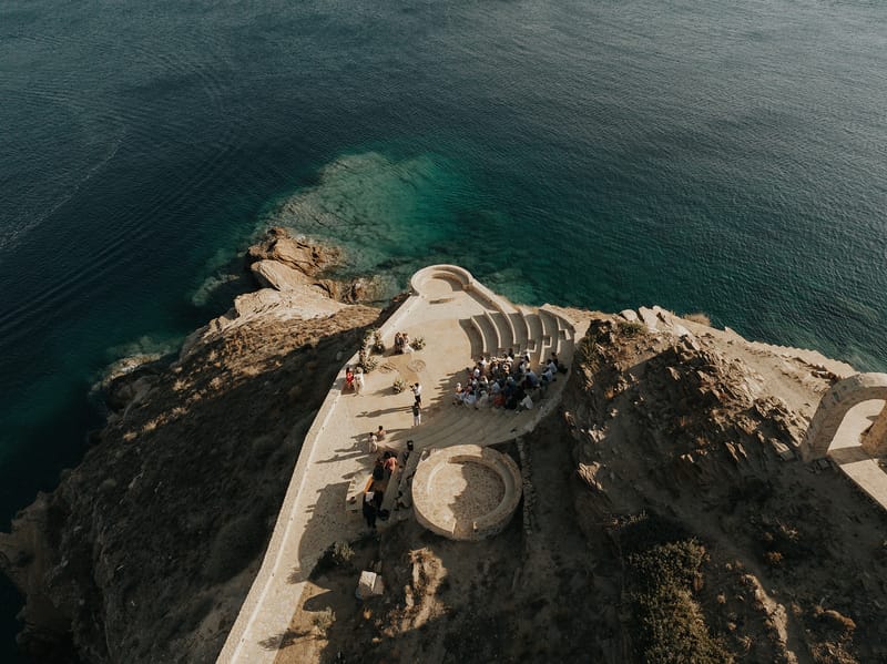 Solene & Vincent Wedding in Ios Island