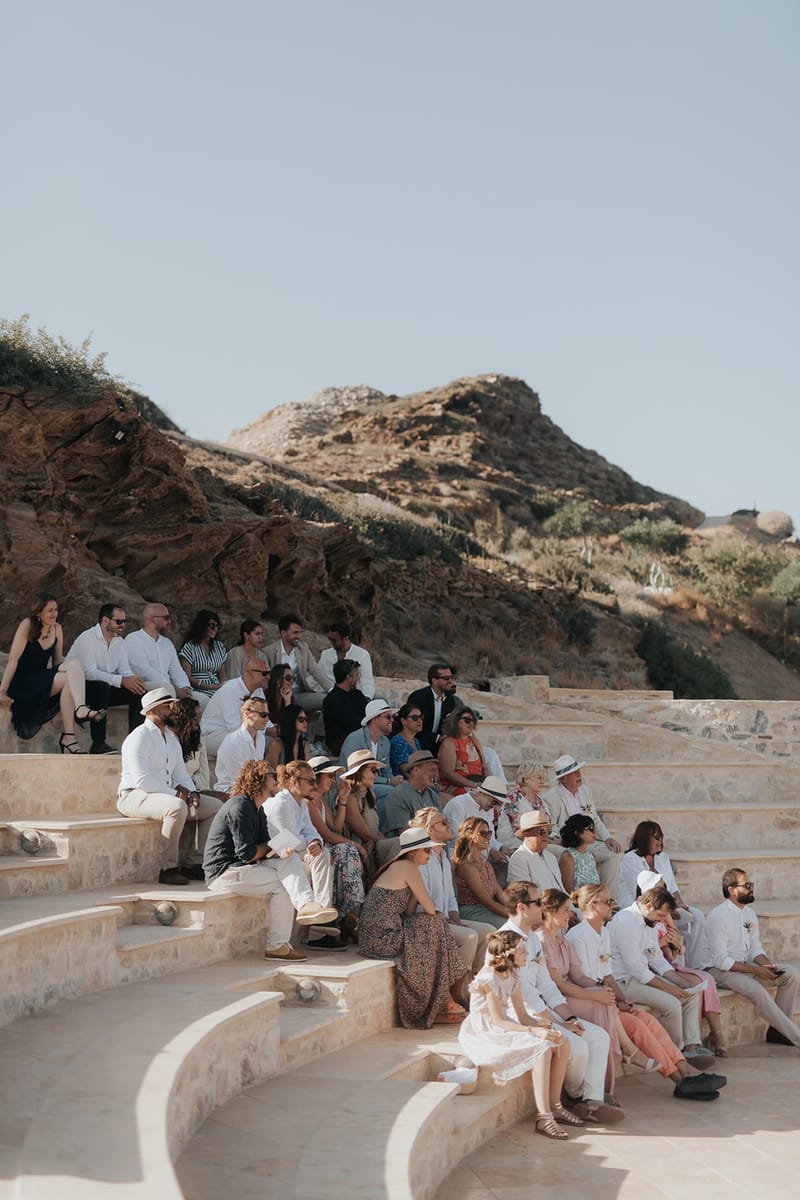 Solene & Vincent Wedding in Ios Island