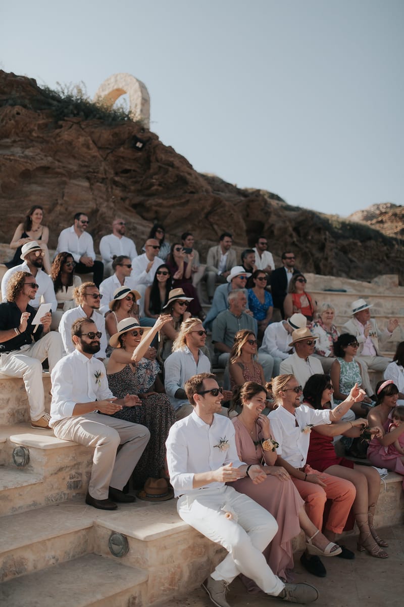 Solene & Vincent Wedding in Ios Island