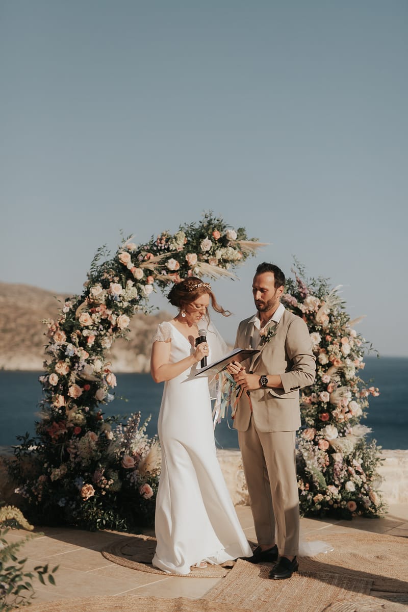 Solene & Vincent Wedding in Ios Island
