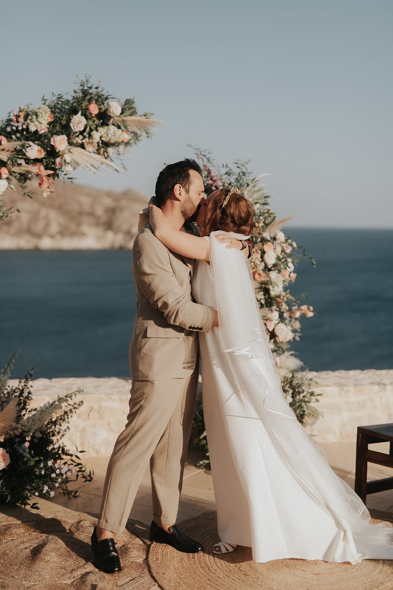 Solene & Vincent Wedding in Ios Island