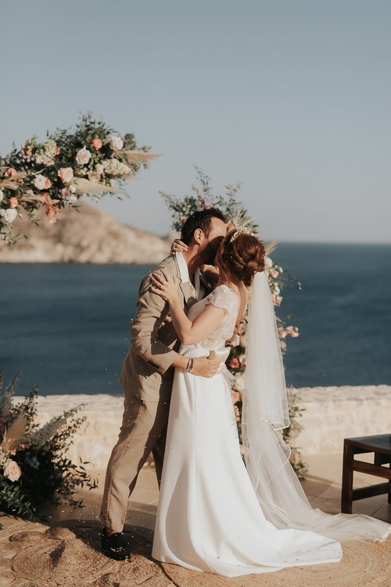Solene & Vincent Wedding in Ios Island