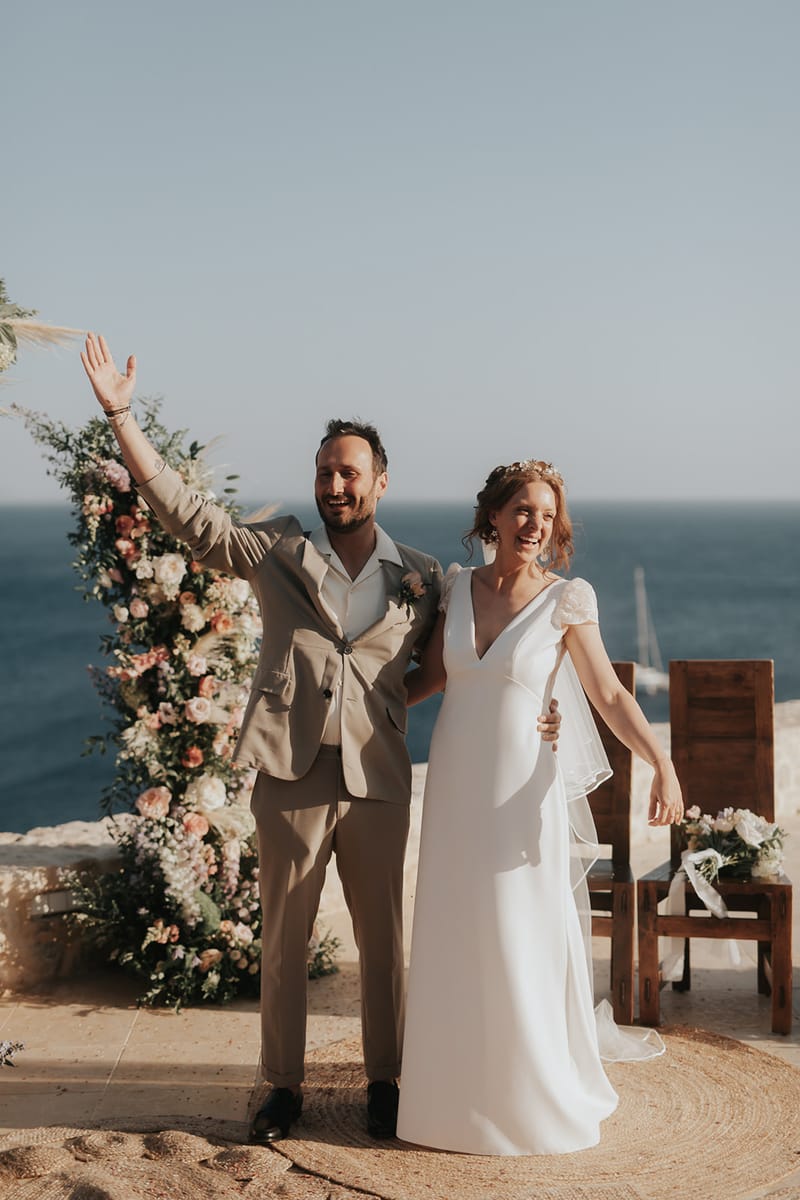 Solene & Vincent Wedding in Ios Island
