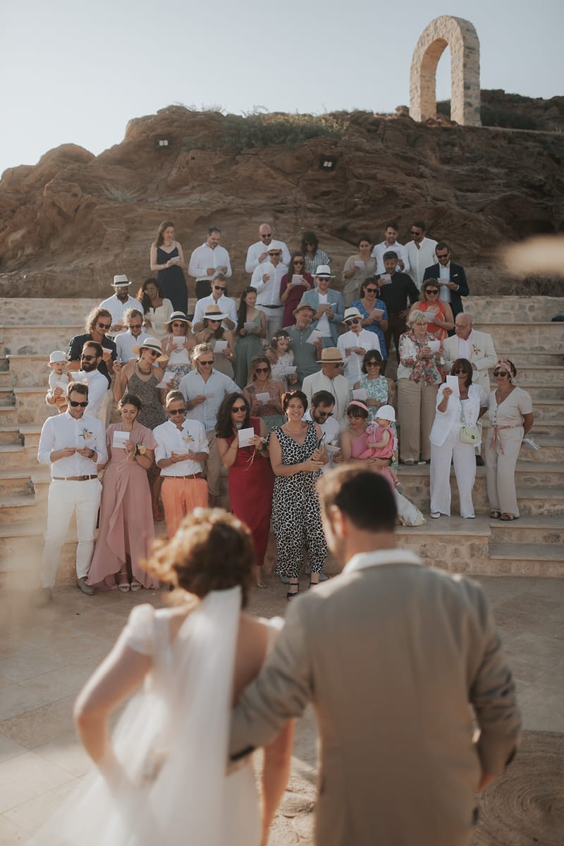 Solene & Vincent Wedding in Ios Island