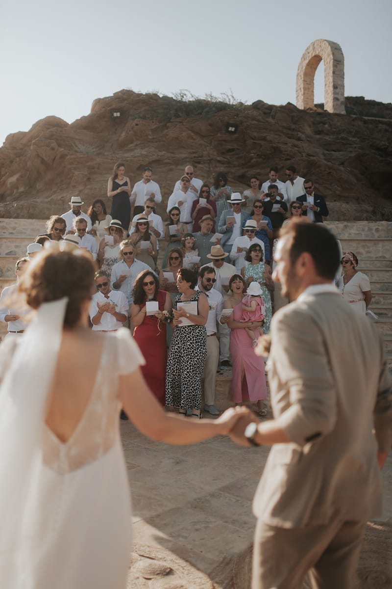 Solene & Vincent Wedding in Ios Island