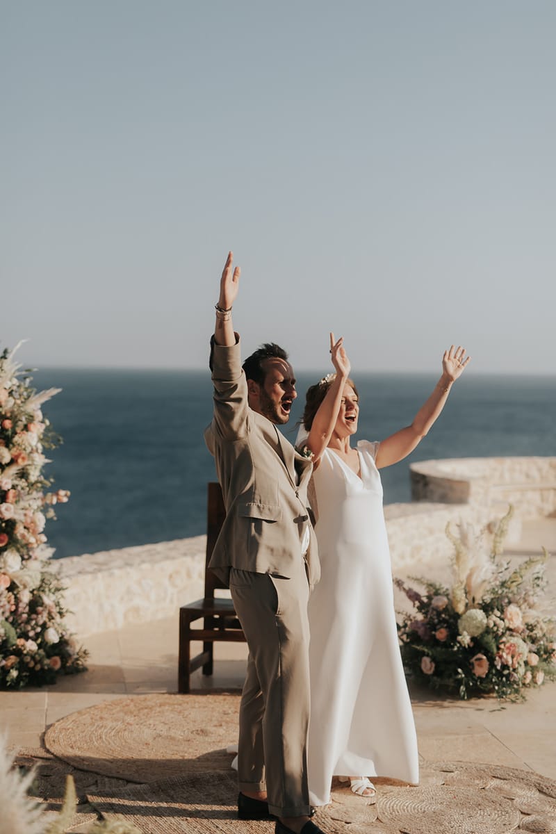 Solene & Vincent Wedding in Ios Island