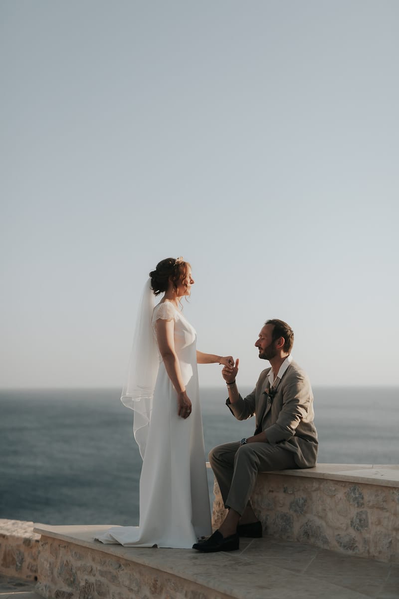 Solene & Vincent Wedding in Ios Island