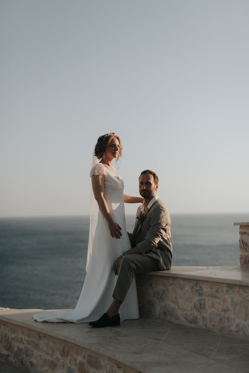Solene & Vincent Wedding in Ios Island