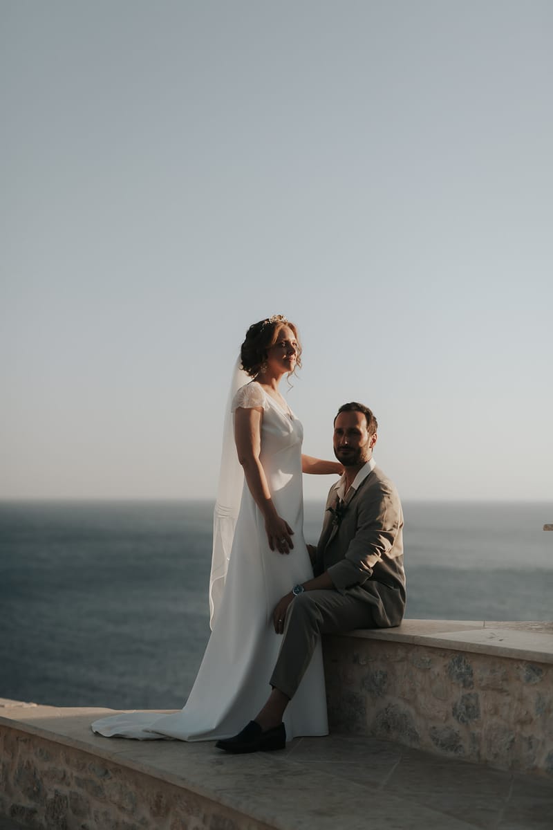Solene & Vincent Wedding in Ios Island