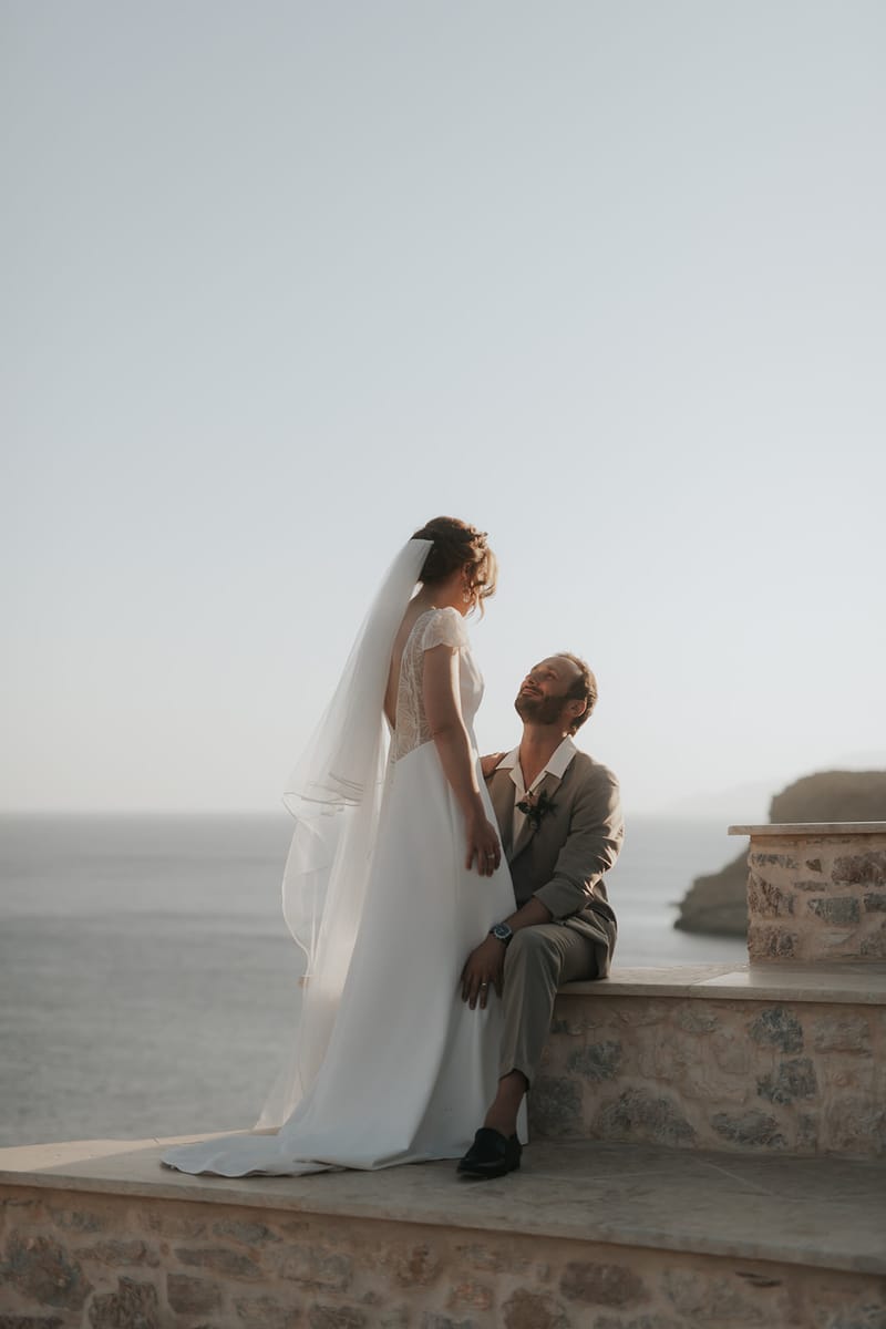 Solene & Vincent Wedding in Ios Island