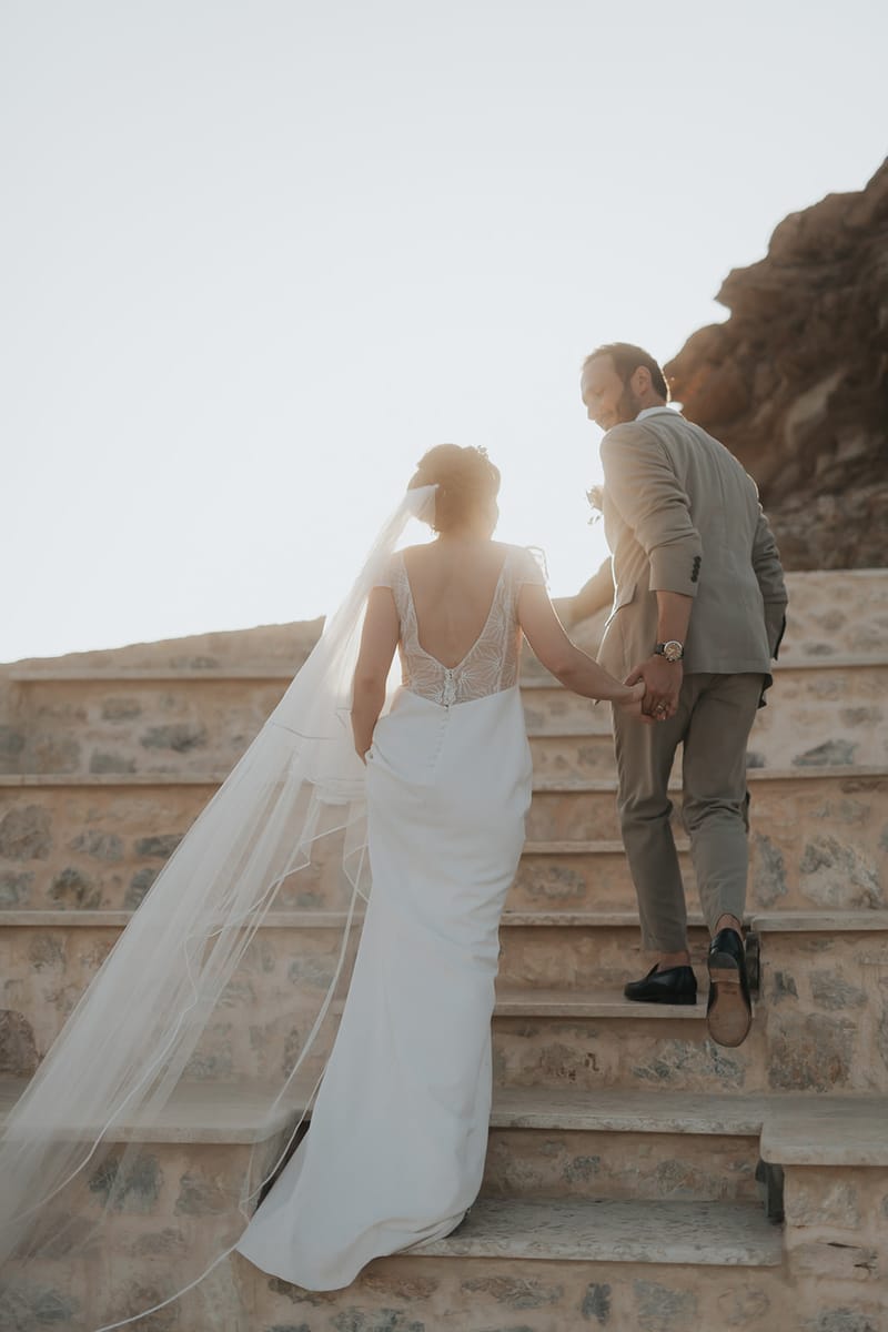 Solene & Vincent Wedding in Ios Island