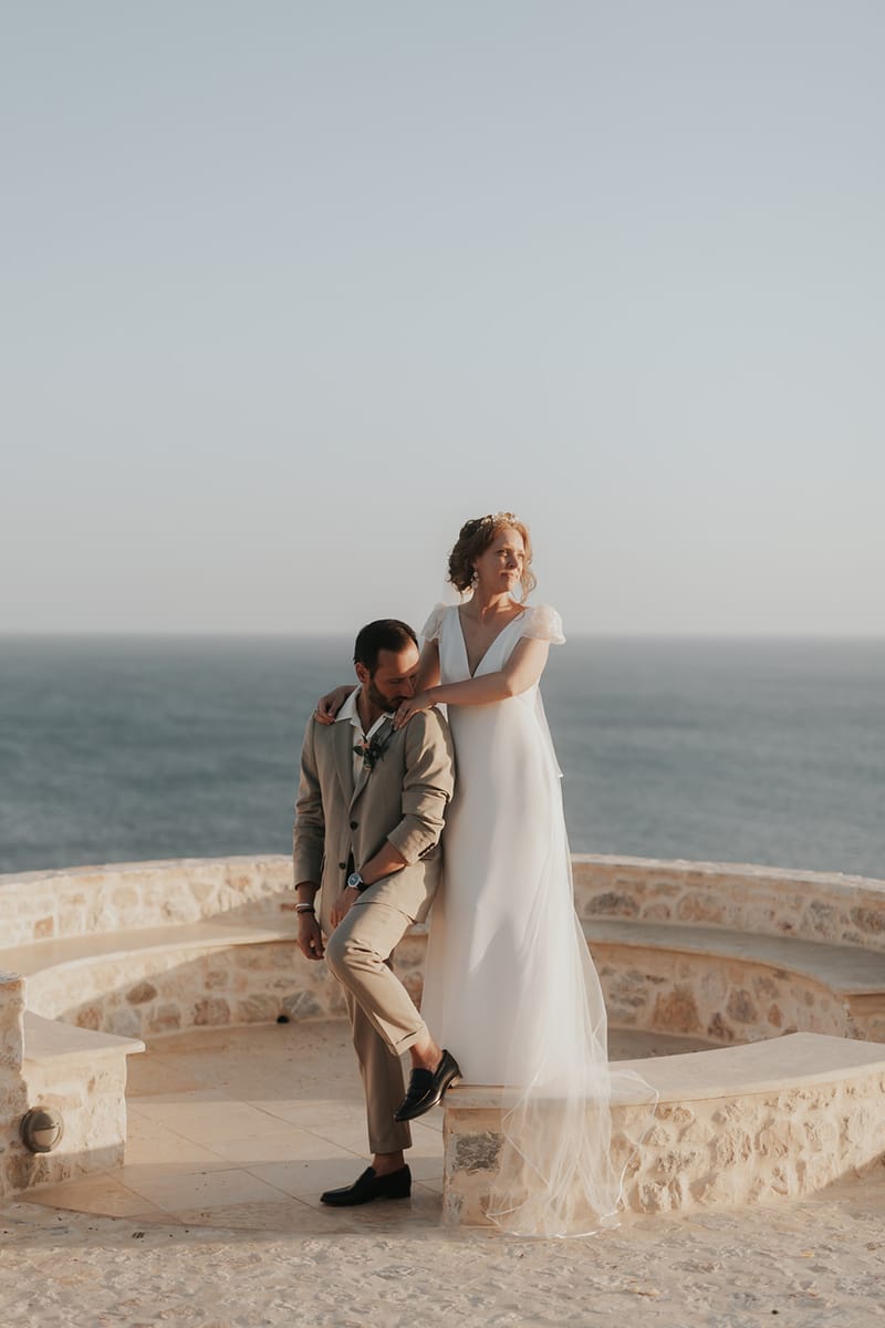 Solene & Vincent Wedding in Ios Island