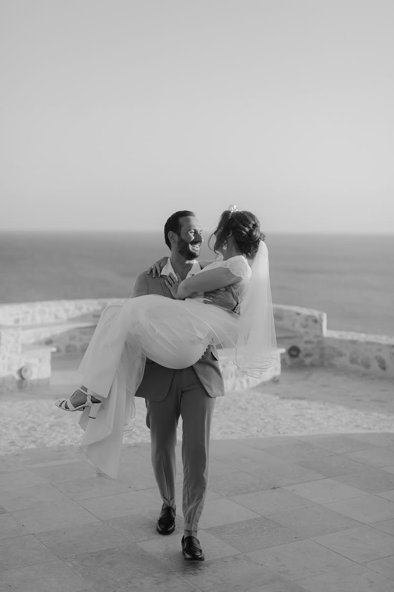 Solene & Vincent Wedding in Ios Island