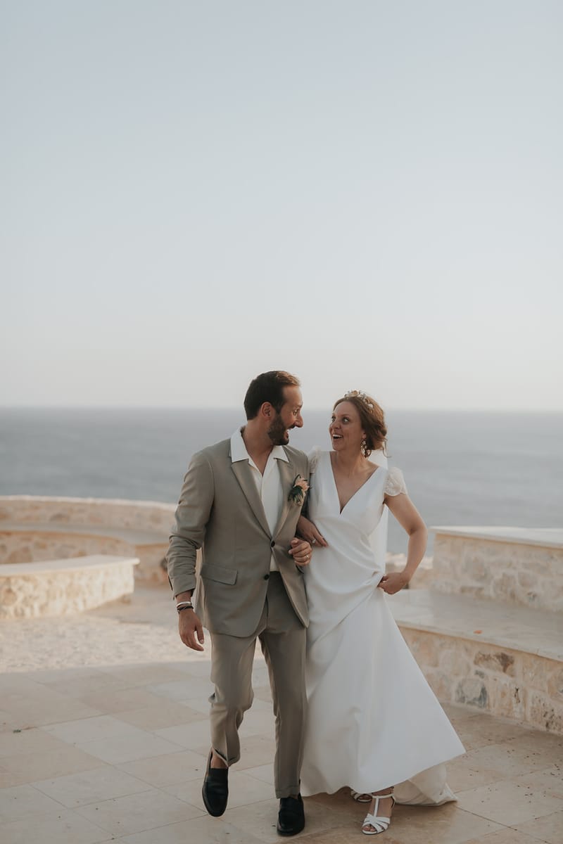 Solene & Vincent Wedding in Ios Island