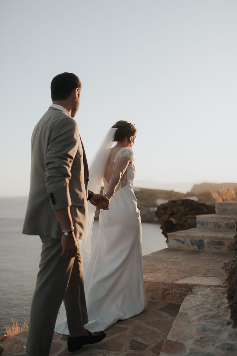 Solene & Vincent Wedding in Ios Island