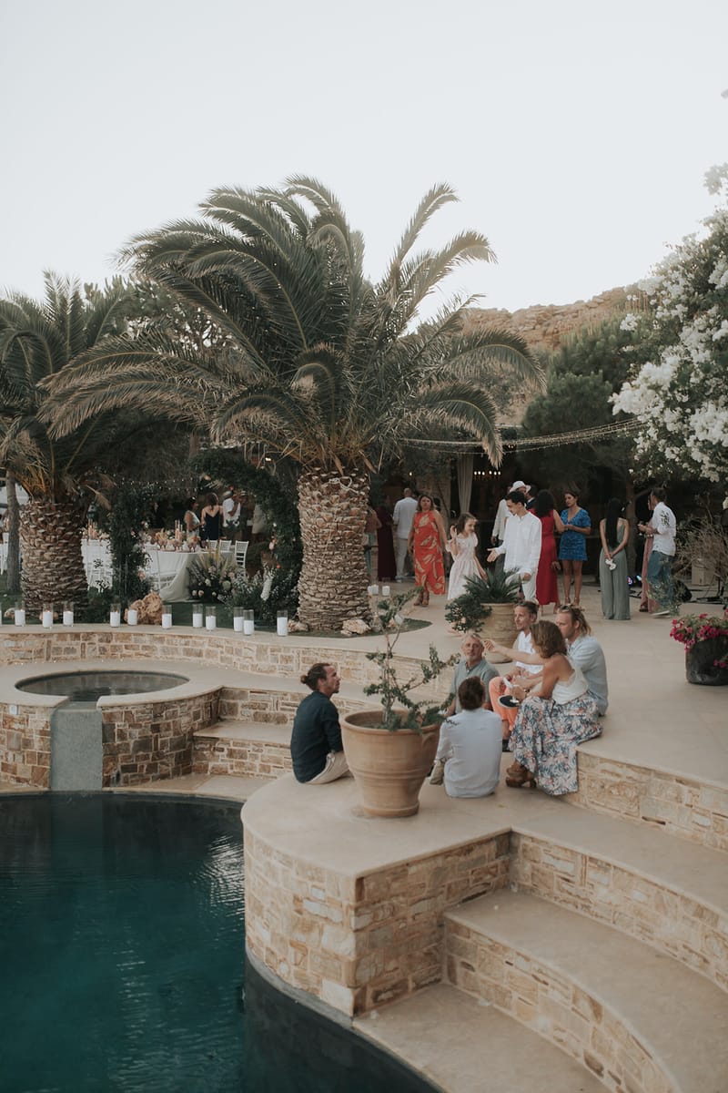 Solene & Vincent Wedding in Ios Island