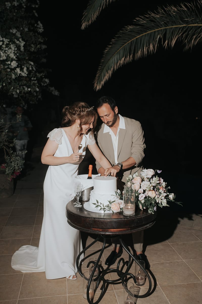 Solene & Vincent Wedding in Ios Island