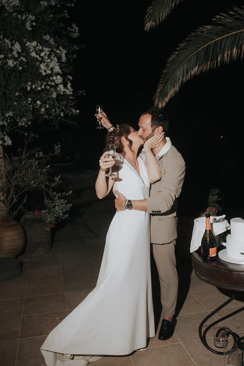 Solene & Vincent Wedding in Ios Island