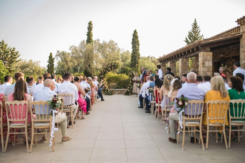 Stephanie & Dan Wedding at Pyrgos Petreza in Athens