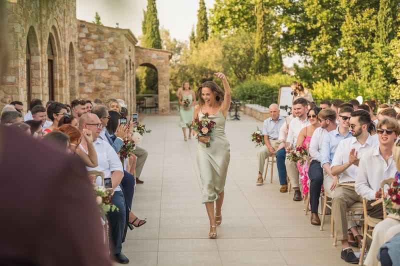 Stephanie & Dan Wedding at Pyrgos Petreza in Athens