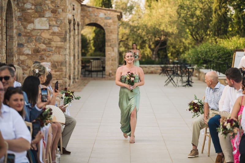 Stephanie & Dan Wedding at Pyrgos Petreza in Athens