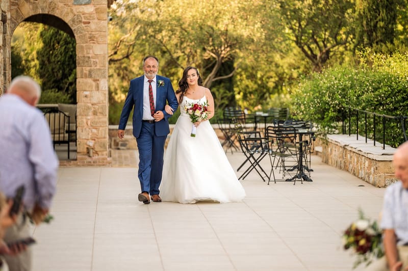Stephanie & Dan Wedding at Pyrgos Petreza in Athens