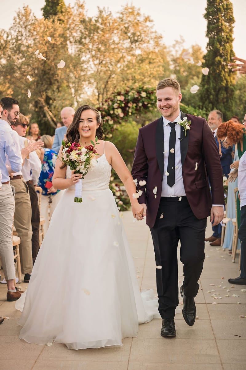 Stephanie & Dan Wedding at Pyrgos Petreza in Athens