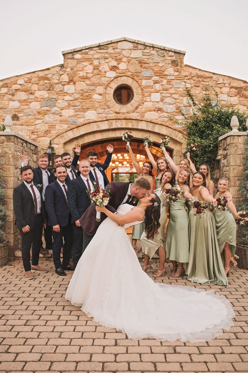 Stephanie & Dan Wedding at Pyrgos Petreza in Athens