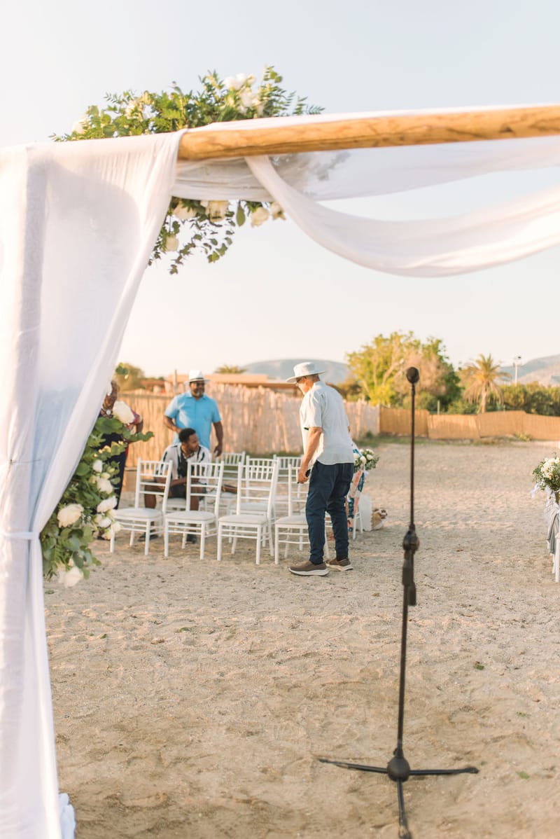 Ceremony on the Beach