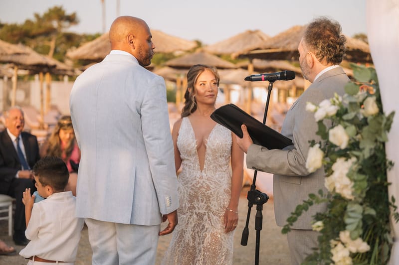 Ceremony on the Beach