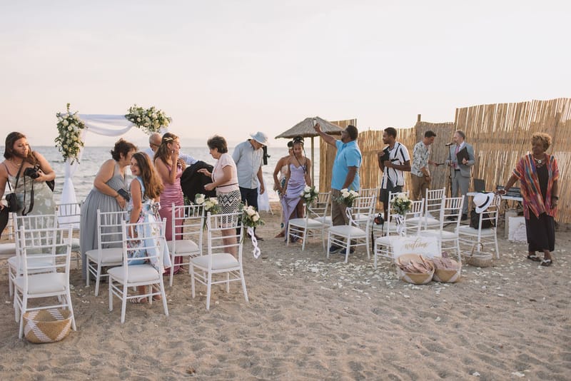 Ceremony on the Beach