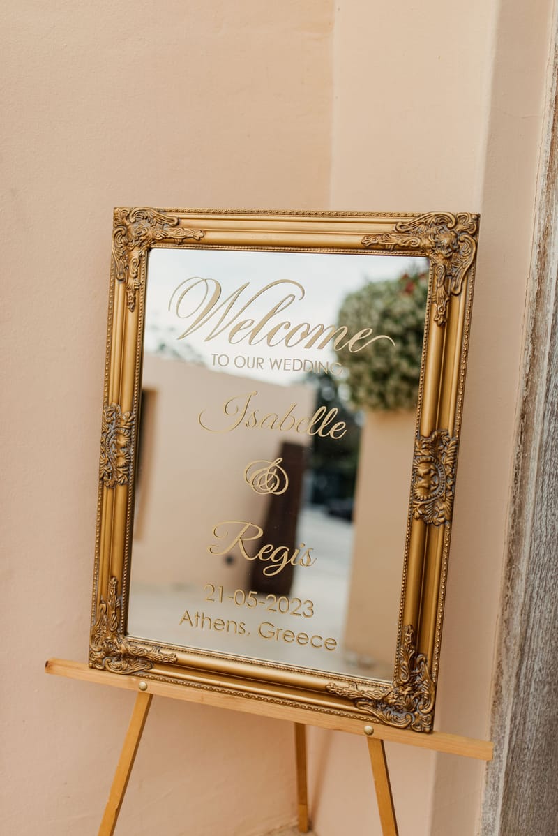 Isa & Regis Wedding in the Athenian Riviera