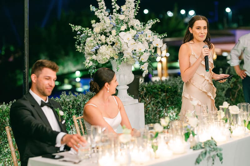 RECEPTION SPEECHES AND PARTY