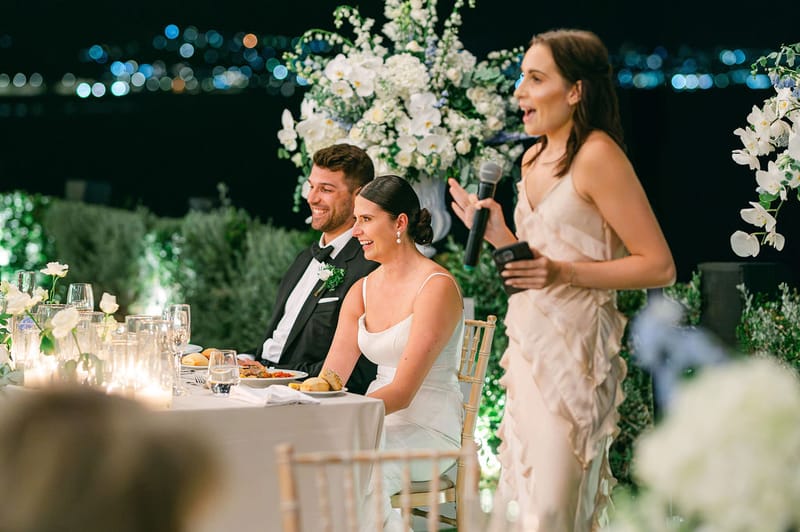 RECEPTION SPEECHES AND PARTY