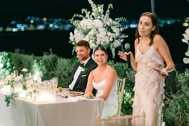 RECEPTION SPEECHES AND PARTY