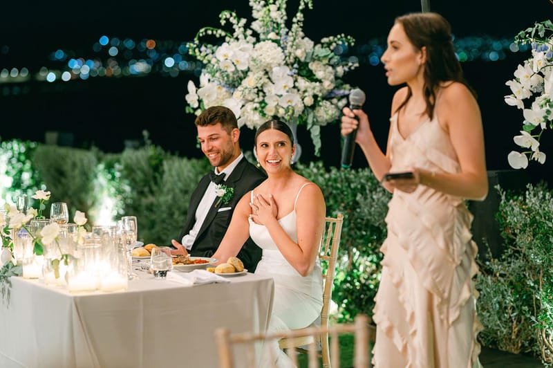 RECEPTION SPEECHES AND PARTY