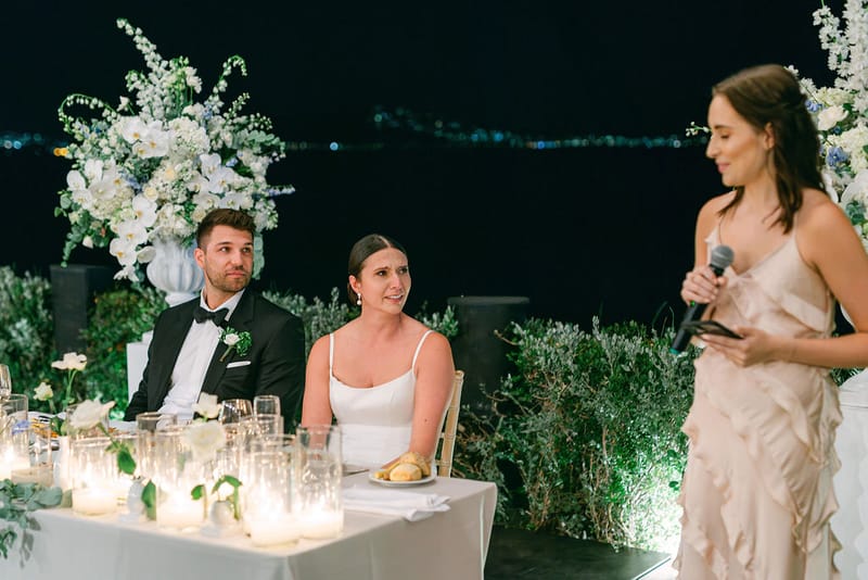 RECEPTION SPEECHES AND PARTY