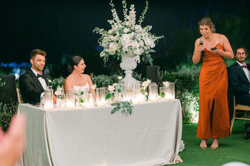 RECEPTION SPEECHES AND PARTY