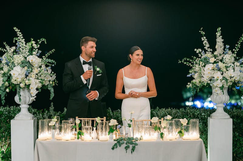 RECEPTION SPEECHES AND PARTY