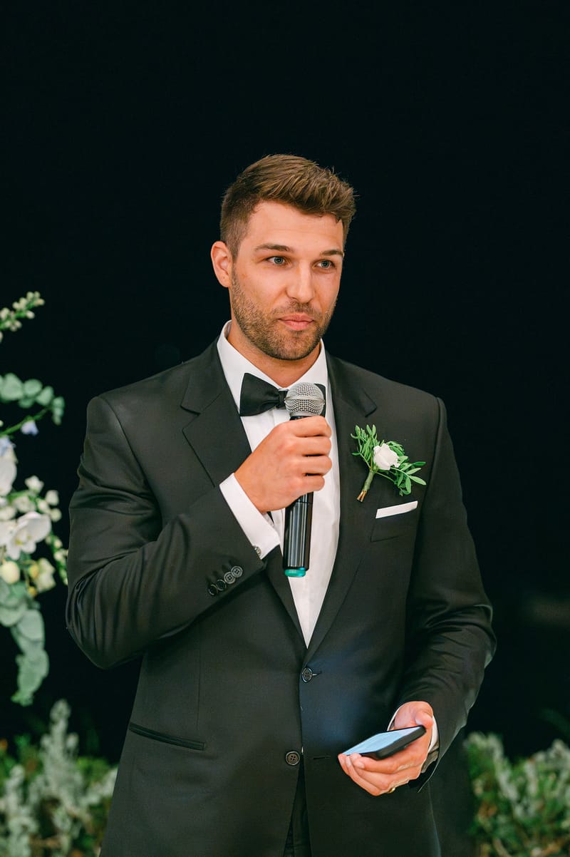 RECEPTION SPEECHES AND PARTY