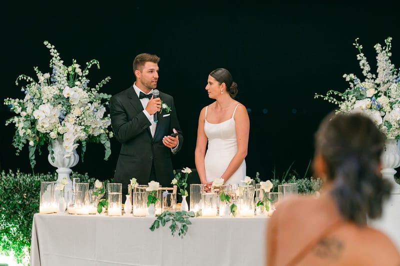 RECEPTION SPEECHES AND PARTY