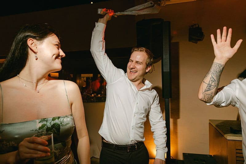 RECEPTION SPEECHES AND PARTY