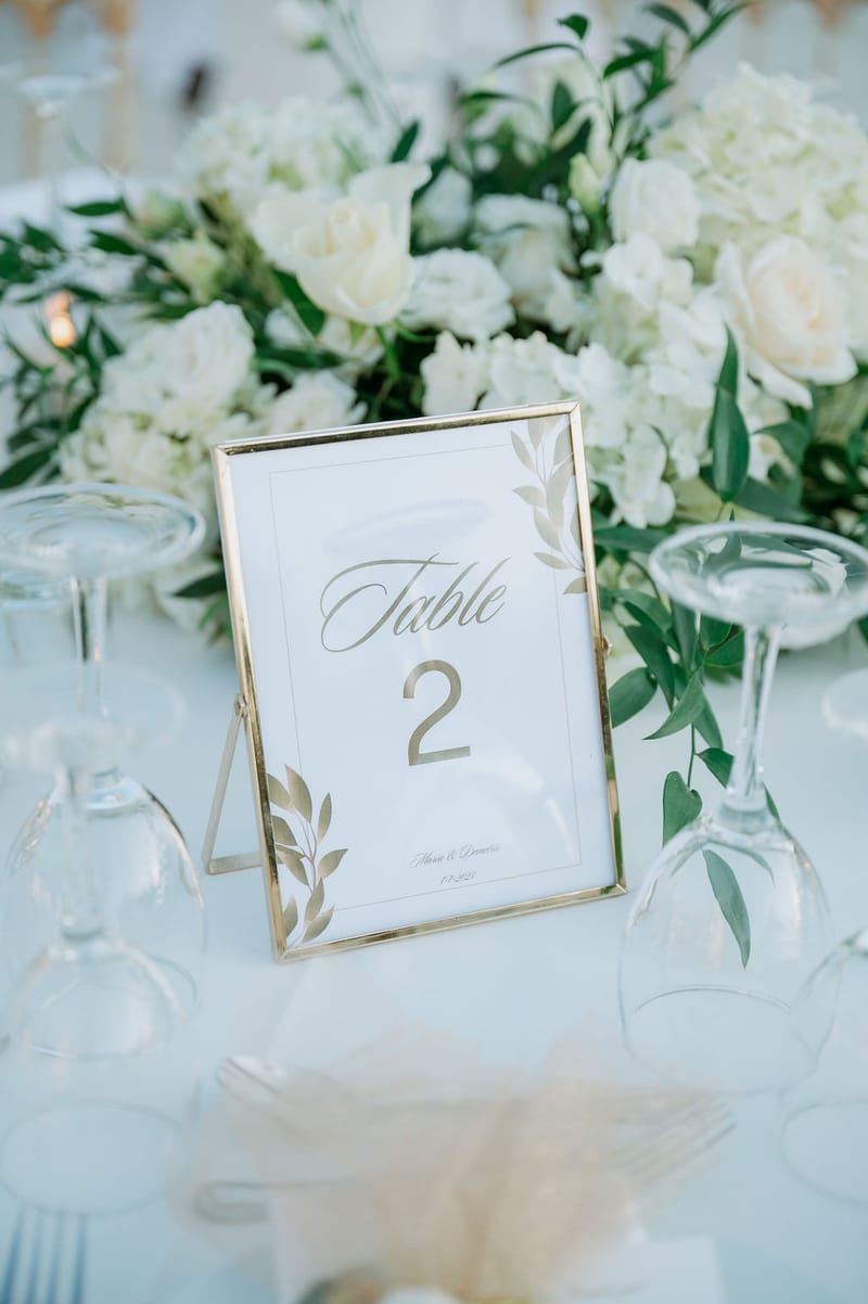 Reception Decoration