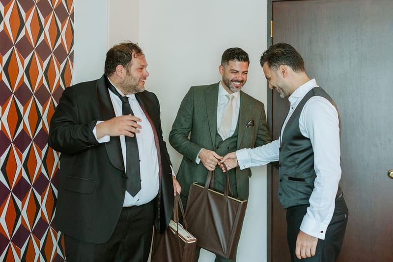 Groom Preparation of Dimitris