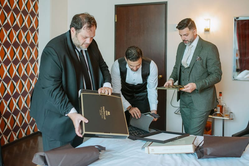 Groom Preparation of Dimitris